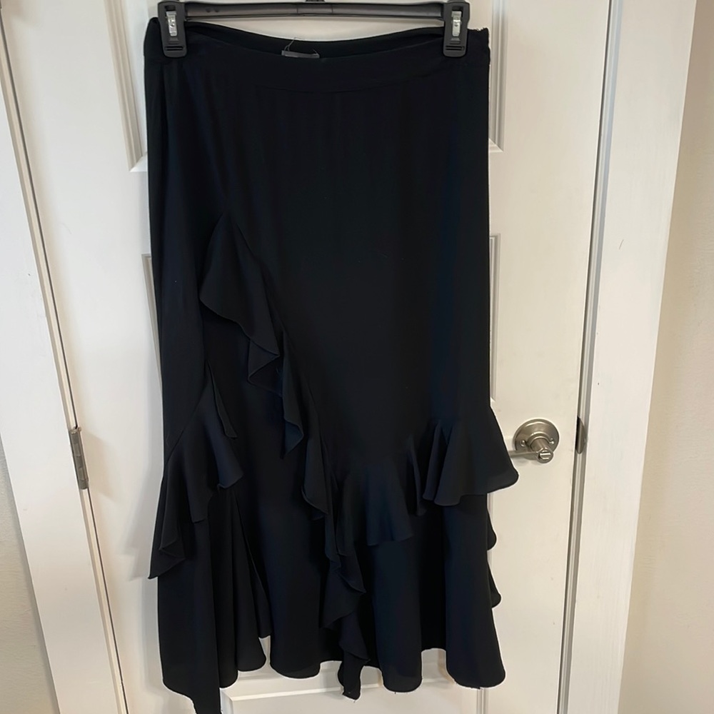 Vince Camuto Black Maxi Skirt